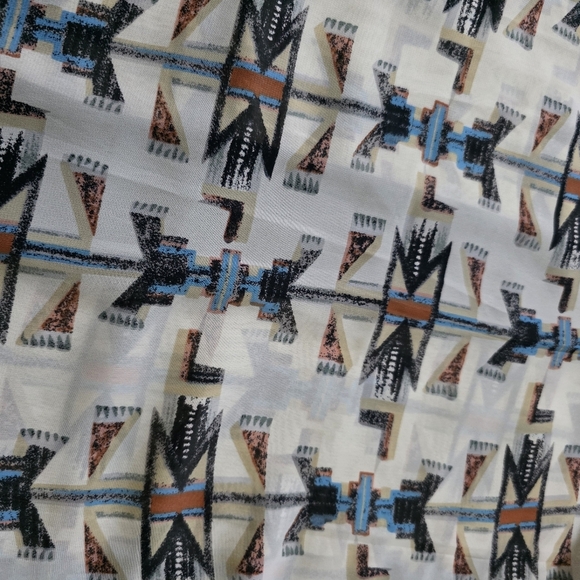 🔥5 FOR $25🔥Bobeau Sheer Western Tank, Size Small - Picture 3 of 5